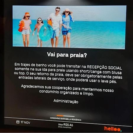 Lindo Apto No Barrabela, Todo Equipado, Com Arcondicionados Split Novos No Quarto E Na Sala, Limpissimo, Cheiroso, Novinho, Condominio Em Frente A Praia, Com Piscina Aquecida, Sauna, Quadra, Academia, Lavanderia, Salao De Beleza, Restaurantes, Mercad Rio de Janeiro Buitenkant foto