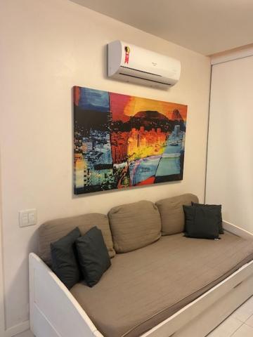 Lindo Apto No Barrabela, Todo Equipado, Com Arcondicionados Split Novos No Quarto E Na Sala, Limpissimo, Cheiroso, Novinho, Condominio Em Frente A Praia, Com Piscina Aquecida, Sauna, Quadra, Academia, Lavanderia, Salao De Beleza, Restaurantes, Mercad Rio de Janeiro Buitenkant foto